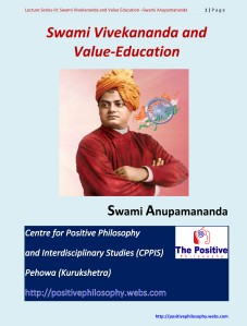 Lecture-III Swami Vivekananda and Value-Education-1